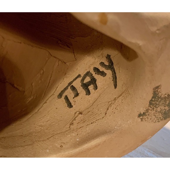 Vintage Mid-Century Majolica Leopard Cub White and Black made in Italy - Picture 3 of 7